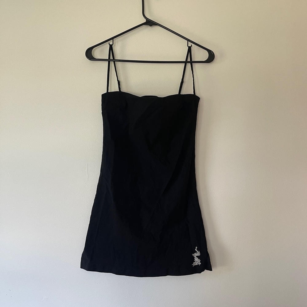 UNIF stretchy black mini dress